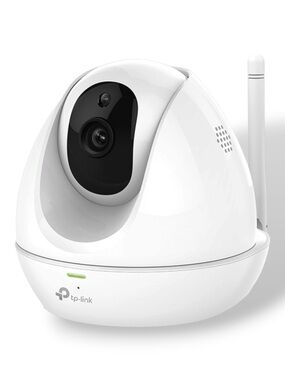 TP-Link HD Pan/Tilt Wi-Fi Security/Pet Camera, 2-Way Audio, Nightvision White